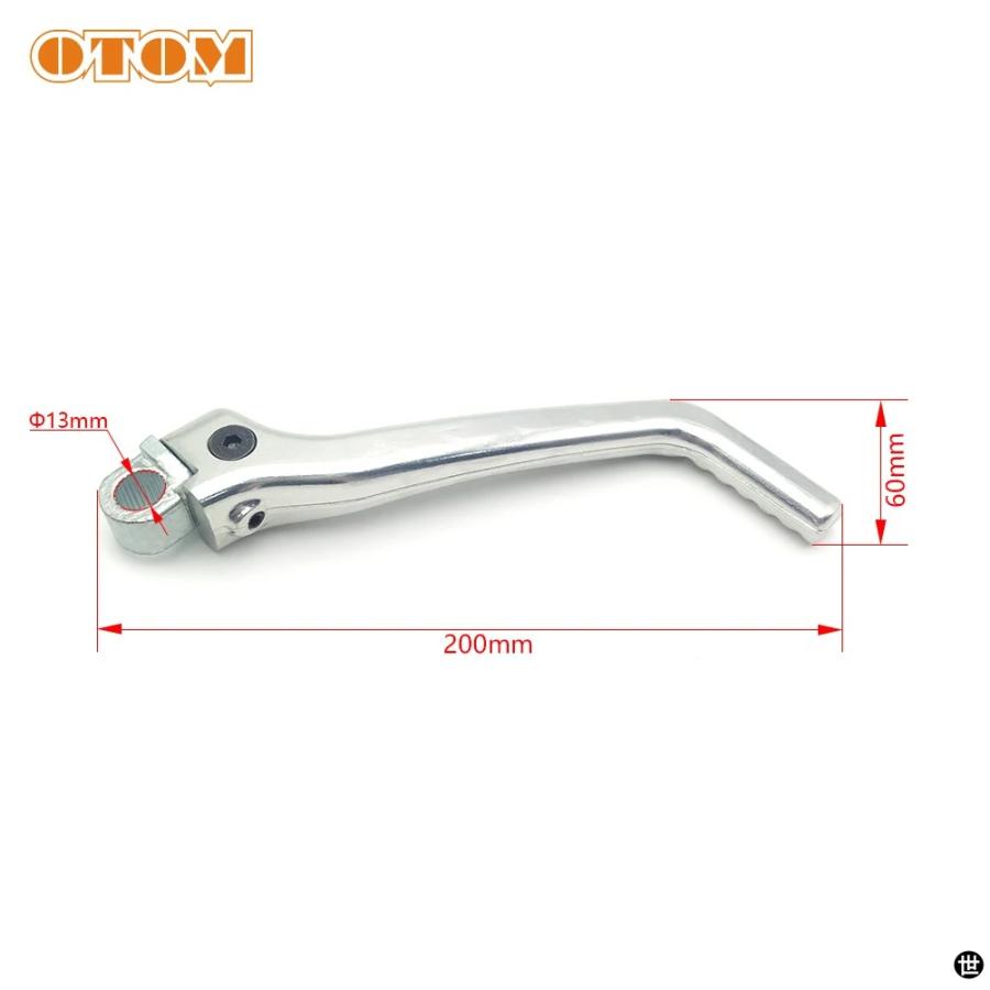 OTOM バイクキックスタートレバー 47033070000 アルミフットスターター点火ペダルアーム KTM 85 105 ハスクバーナ SX TC 部分の画像