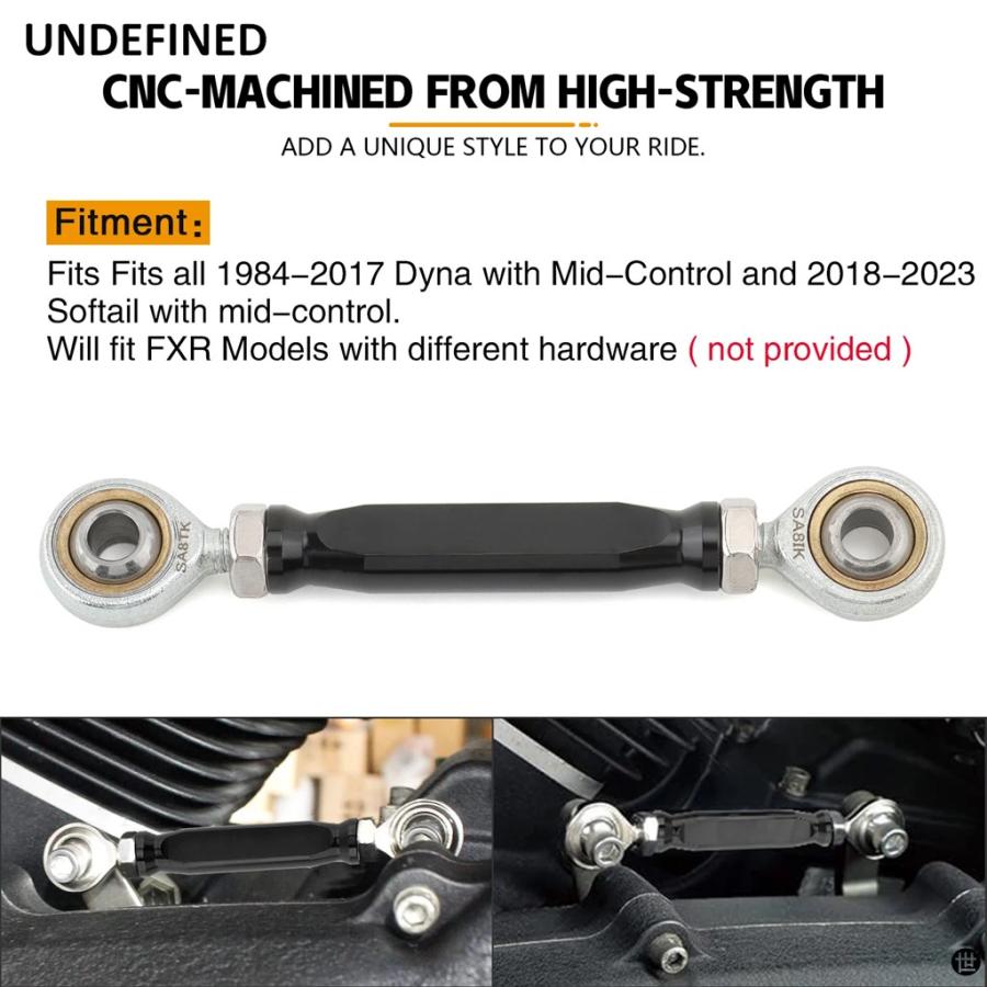 ミッドコントロールシフトロッドリンケージ ハーレー 18-23 ソフテイル