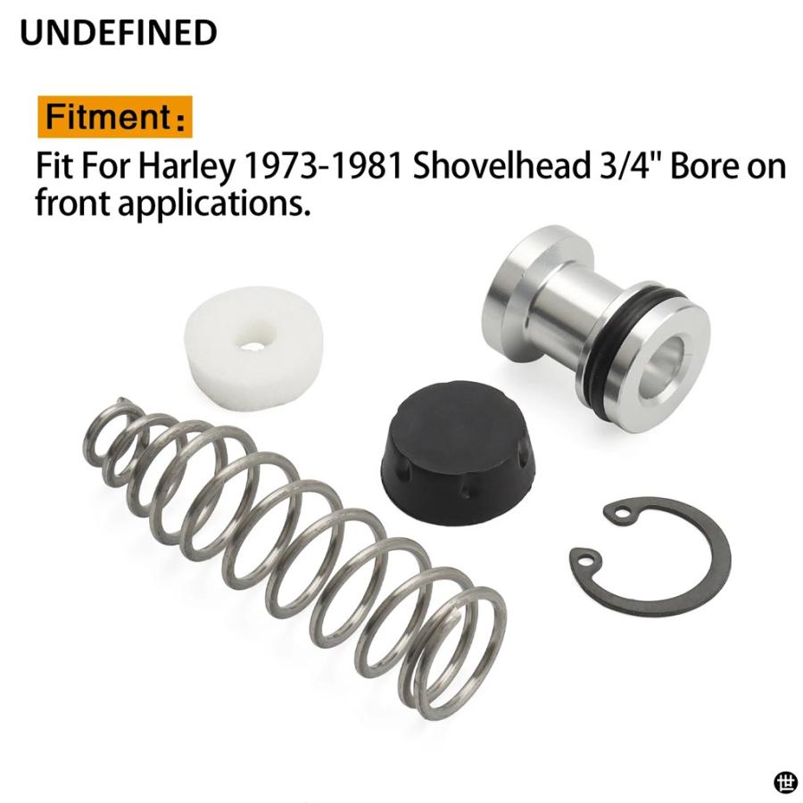 バイクフロントマスターシリンダー再構築キット 11/16' 9/16