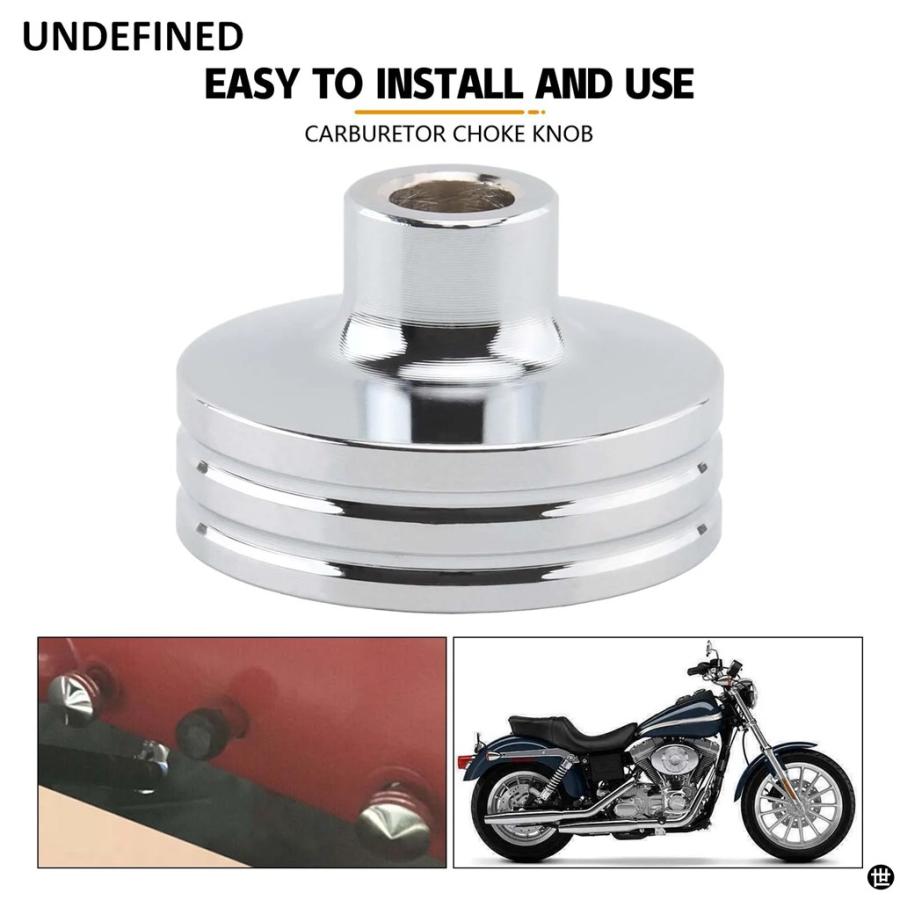 バイククロームキャブレターチョークノブハーレースポーツスター1200
