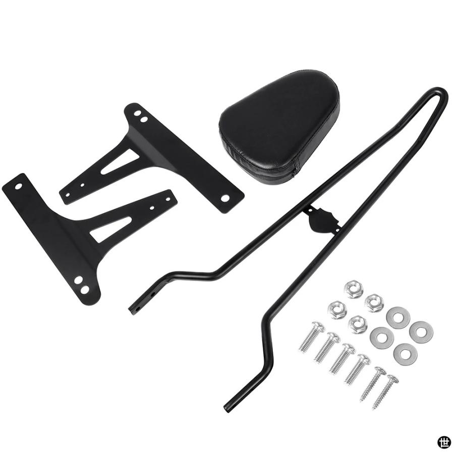 直立トールシーシーバーバックレスト ハーレーダイナストリートボブ 
