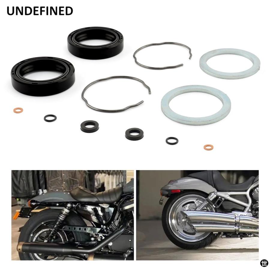 バイクフロントフォークシールキット 41 MMハーレーヘリテージ
