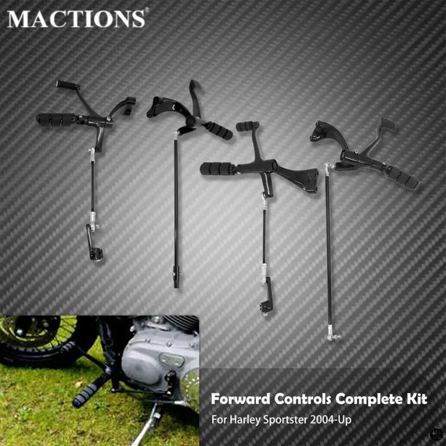 バイクフォワードコントロールフルキットフットペグレバーリンケージ 