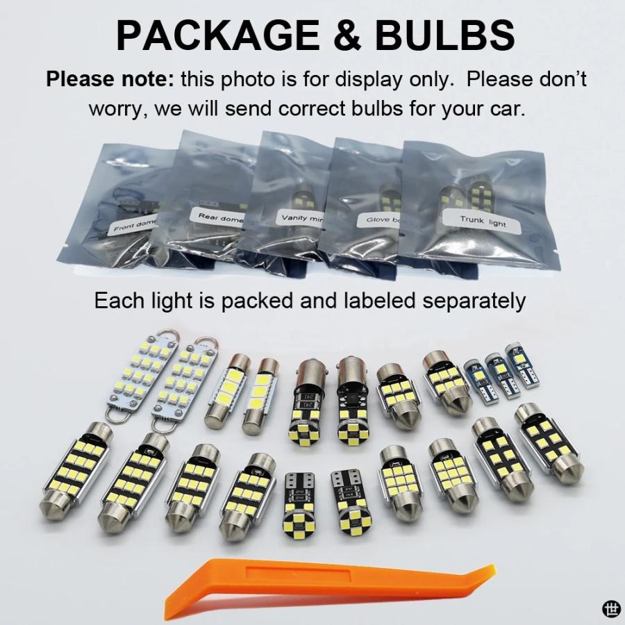 ZITWO 車 LED インテリア読書灯プレート電球キットルノーダスター I II