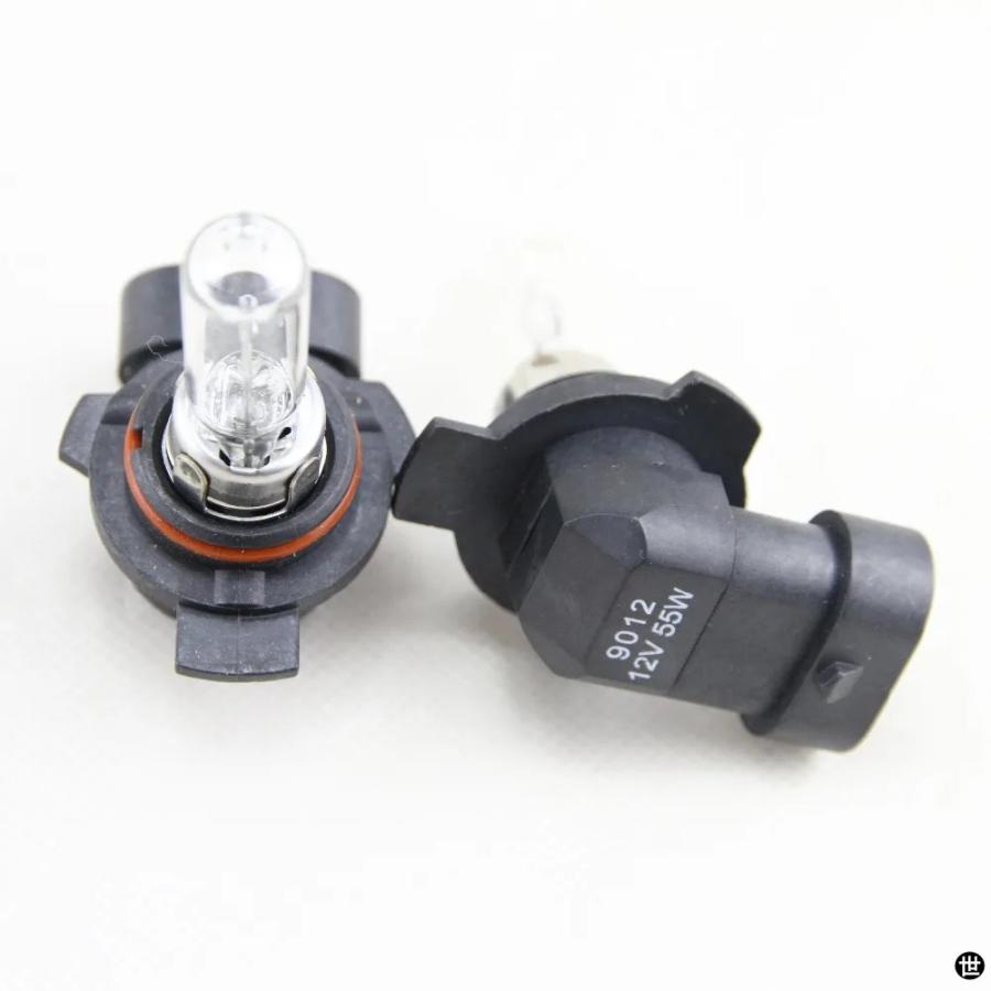 2 個ハロゲンヘッドライト 9012 LL HIR2 HIR PX22D 55W 12V 4300K 自動