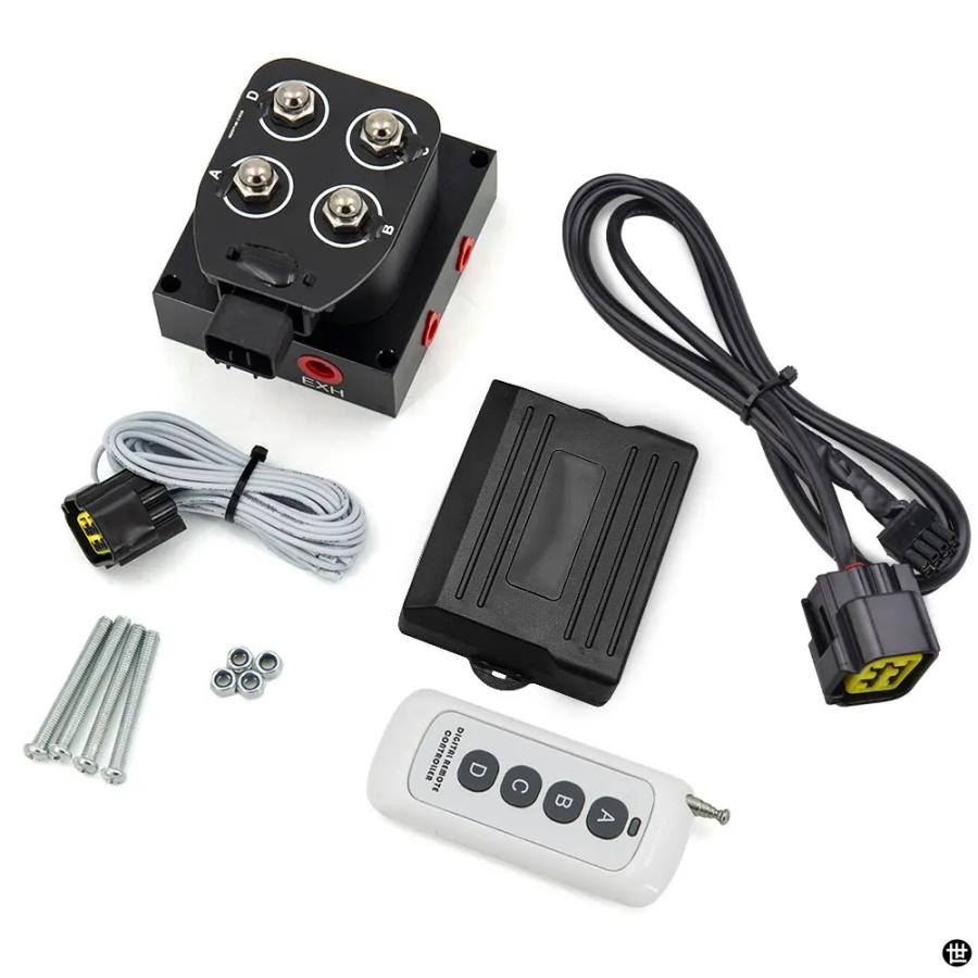 マニホールドバルブ ソレノイドバルブ 電磁弁 4輪独立 4独 1⁄4 NPT 1