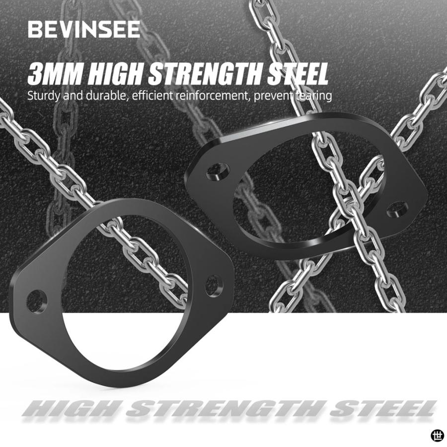 BEVINSEE リアストラットタワーショックマウント補強プレートセット