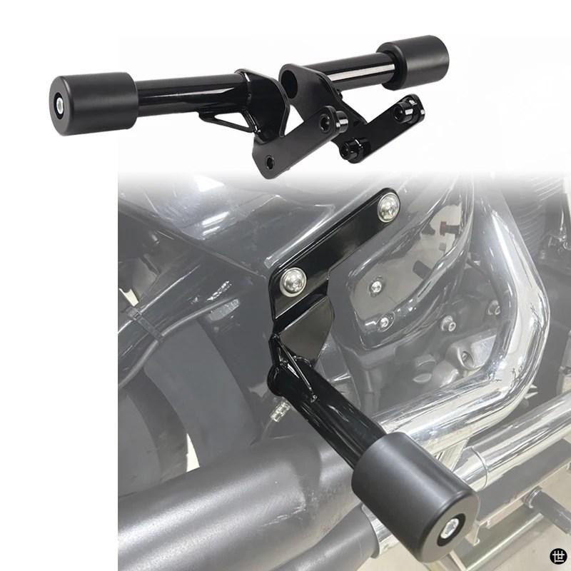 バイクリアクラッシュバーガードハーレーダビッドソンソフテイル M8