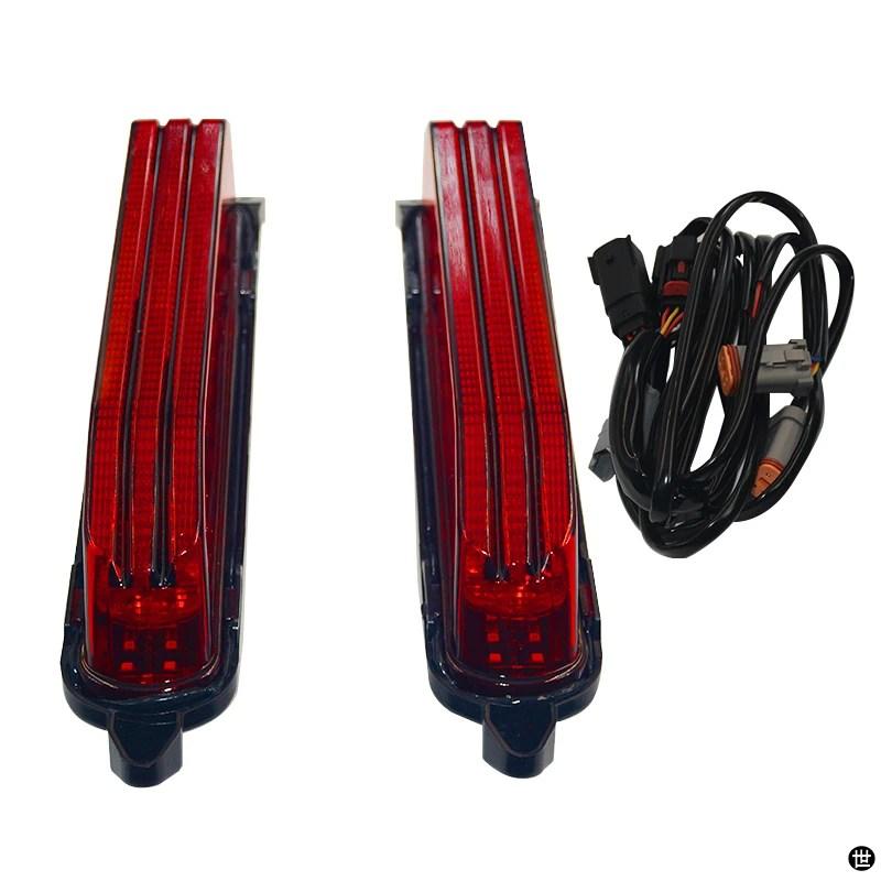 バイク交換 LED リアフェンダーフェイシアブレーキターンテールライト