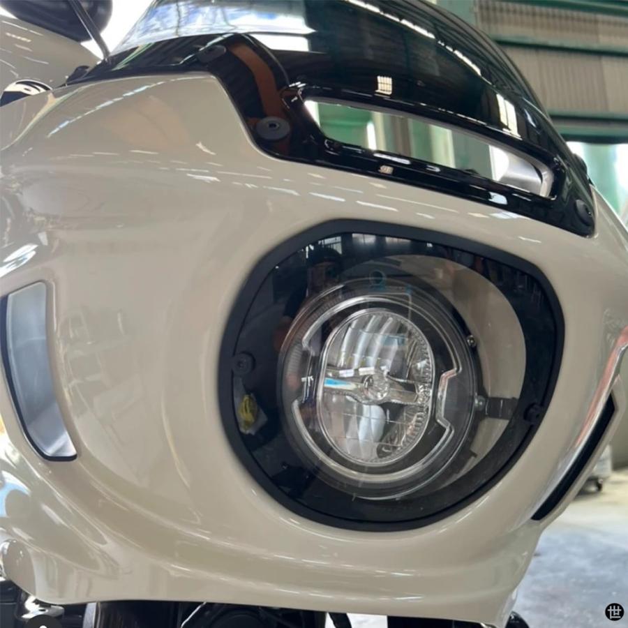 FXLRST ヘッドライトカバー Harley ハーレー FXLRST ソフテイル ローライダーST 2022-2025