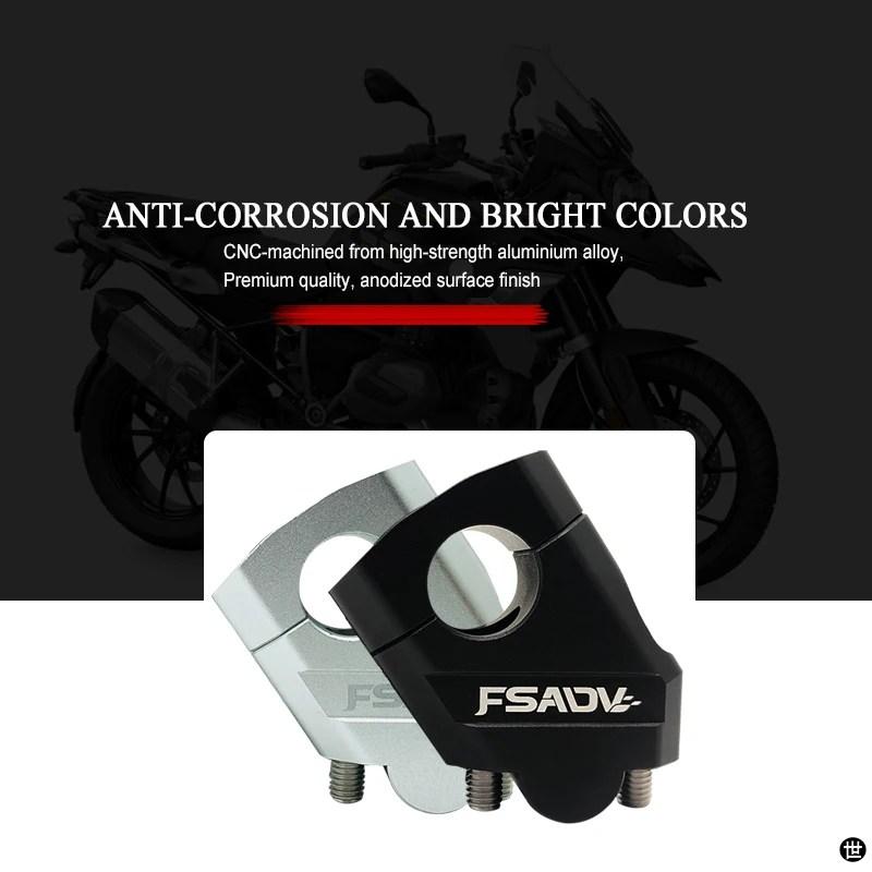 ハンドルバーライザー For F800GS 用 ADV 2022 CNC ハンドルバー