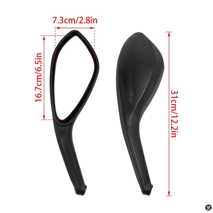 かおり！カポディモンテミラー ドゥカティ モンスター937/プラス 2021- ミラー