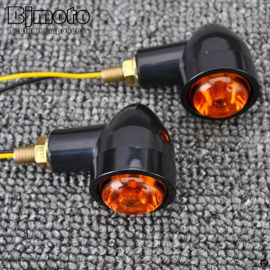 汎用ヴィンテージクラシックバイク LED 超高輝度電球ウィンカーライト