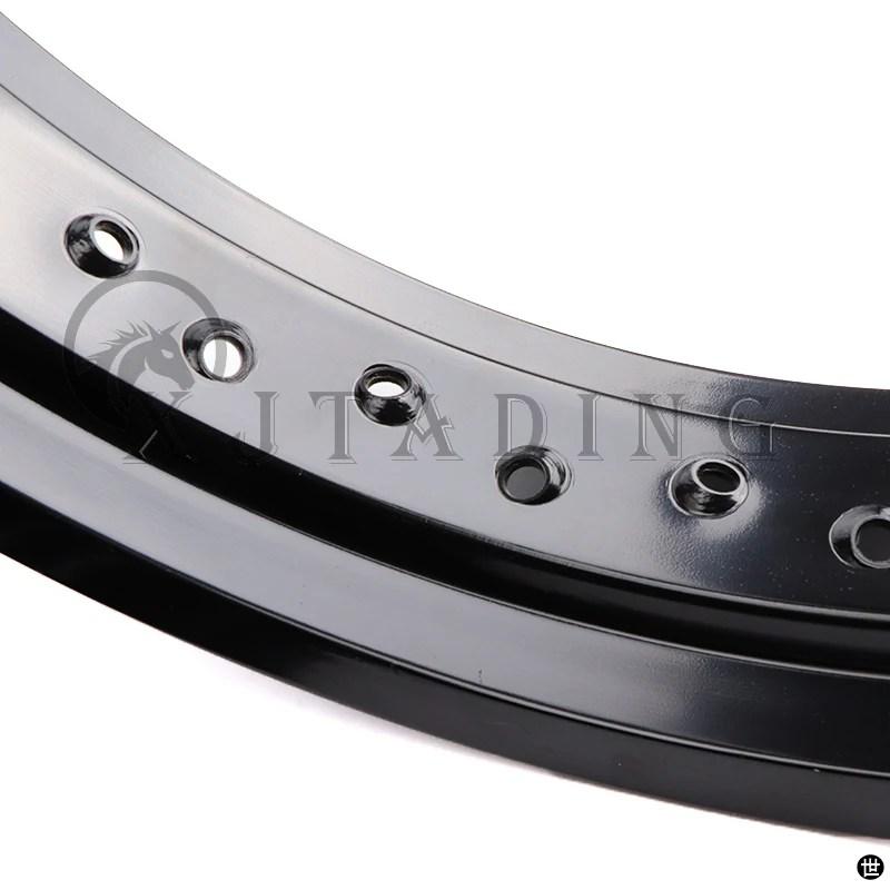 バイク 造アクセサリー 17 インチ 36 スポーク穴リム合金ホイールハブ