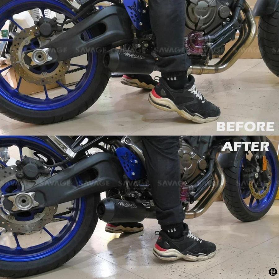 下降リンクキットヤマハ MT07 FZ07 XSR700 2014-2024 YZF R7 バイク