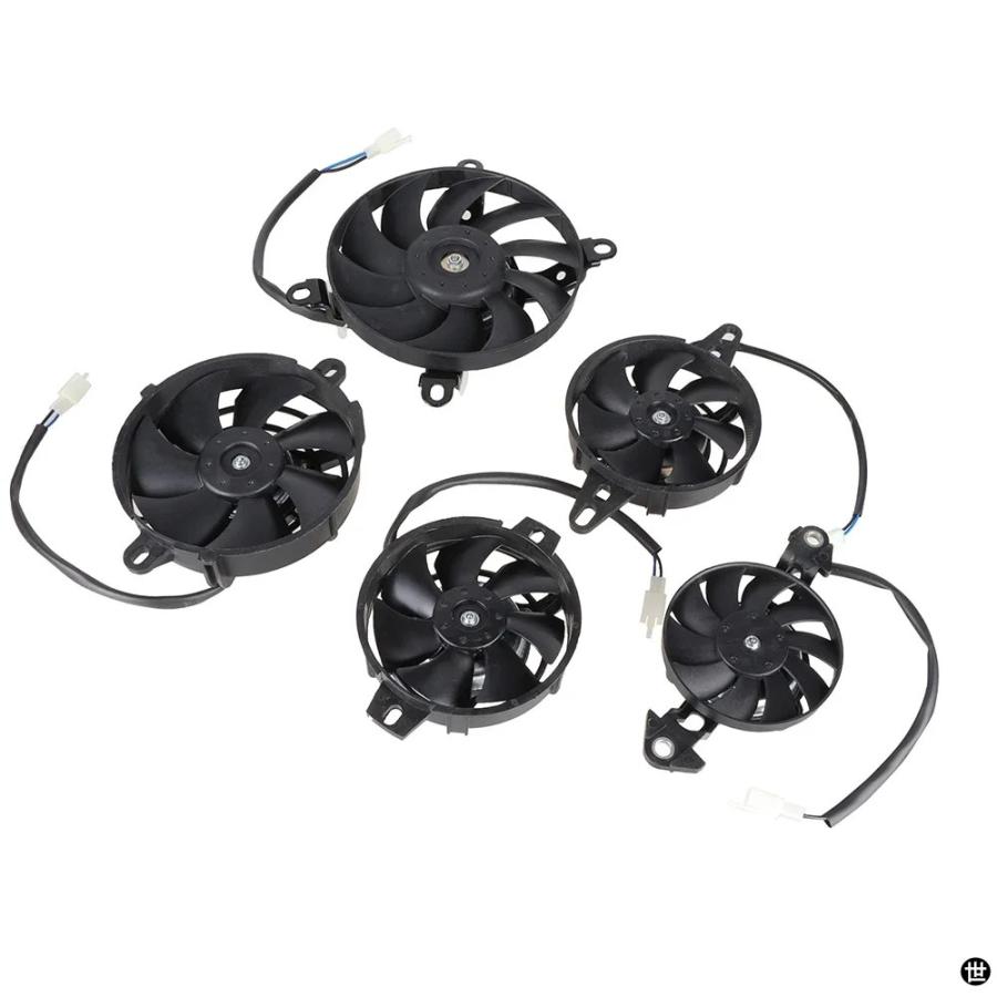 バイク 12V ラジエーターファン 3インチ /4インチ/5インチ/6インチ/9