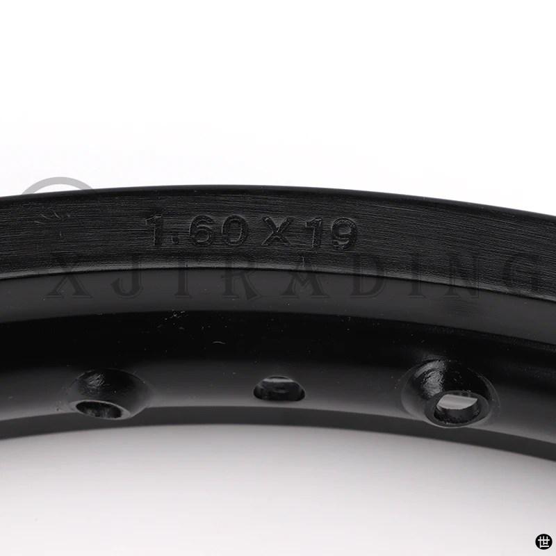 バイク合金ホイールリム 36 スポーク穴 1.6/1.85/2.15/2.50/3.00/3.50