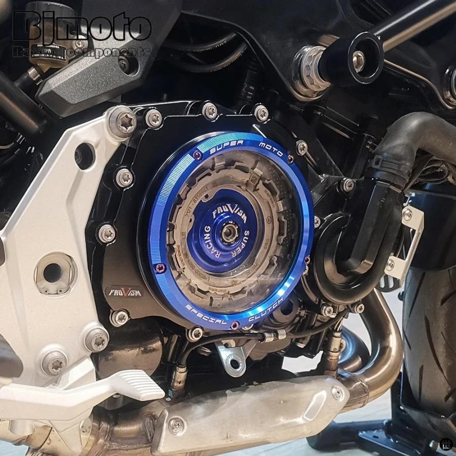 BMM F900R 2020-2021 クリアクラッチカバースプリングリテーナーリング