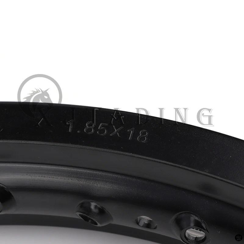 18 インチ 36 スポーク穴リム 1.60/1.85/2.15/2.50/3.00X18インチ 合金