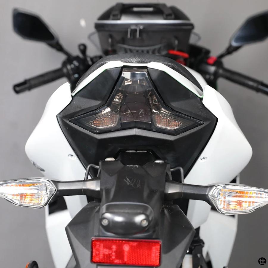 カワサキ Z400 Z1000 ニンジャ 400 ZX6R R LED テールライトバイクリア
