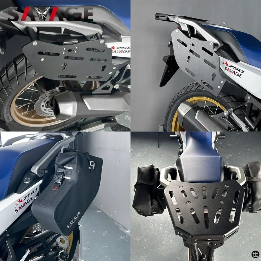 バイクサイドバッグ収納パニアキャリアホンダ XL750 トランザルプ 750