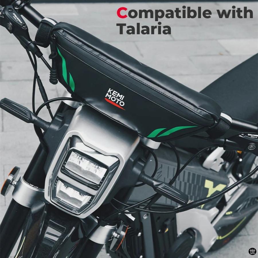 バックリップ バイクハンドルバーバッグ BMW R1200GS R1250GS LC 防水バッグ収納