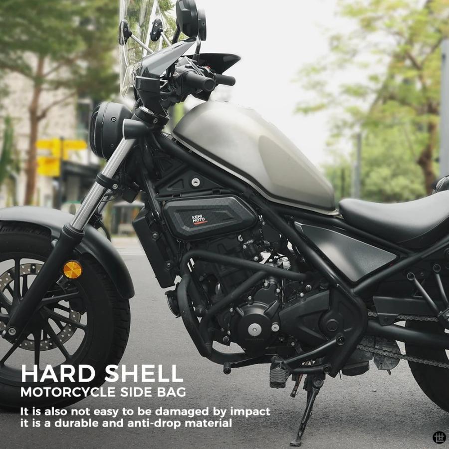 バイクバッグホンダレブル 300 CMX250 CMX300 CMX500 防水エンジン