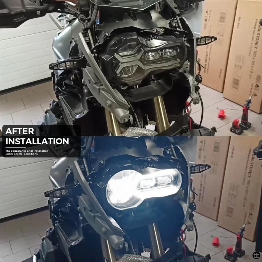 LED ヘッドライト BMW R1200GS 2013-2018 R 1200GS K50 ADV