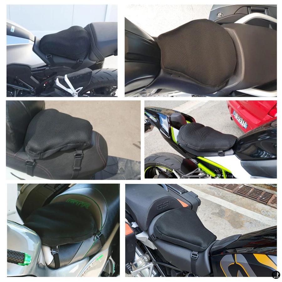 バイクエアパッドシートクッション F850GS F800GS NC750X 650 バルカン 650S CBR650 CB650R MT07 MT09 TENERE_7