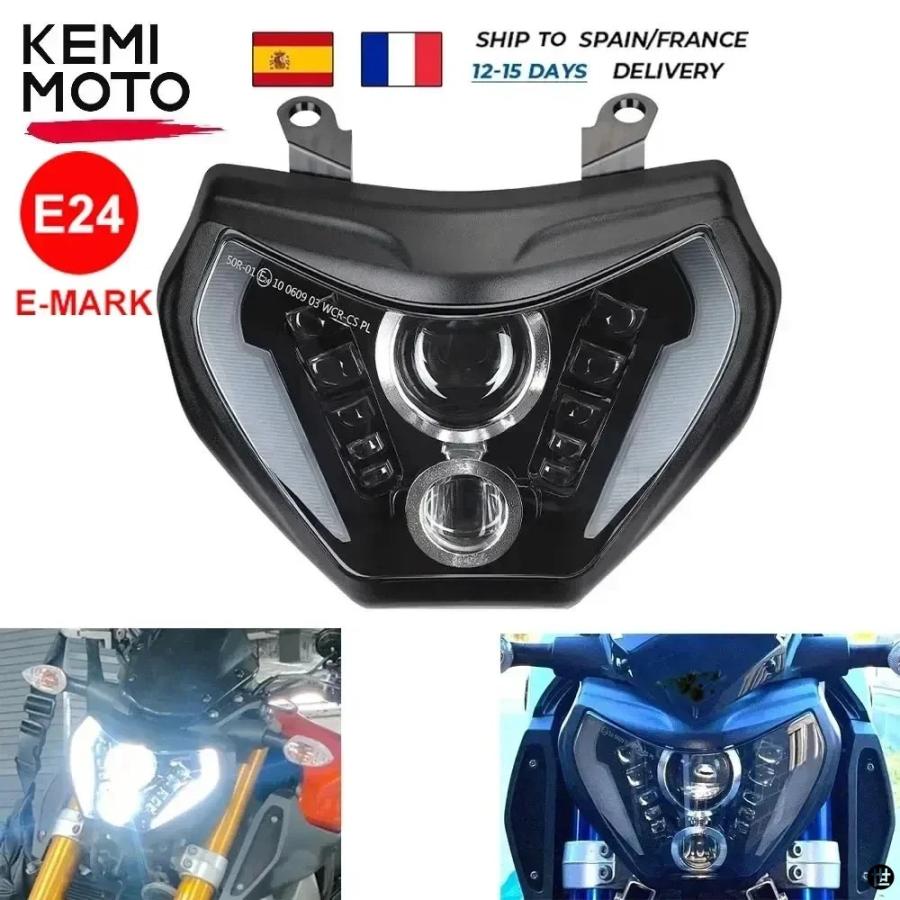 YAMAHA MT-09 2014-2016 純正ヘッドライト YAMAHA MT-09 2014-2016 純正ヘッドライト LED Headlight WIth