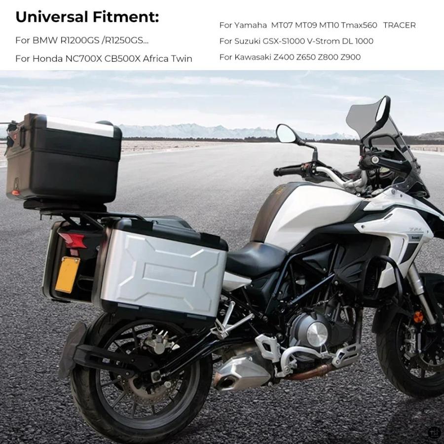 汎用バイクバリオトップボックス BMW R1200GS R1250GS F800GS LC ADV 