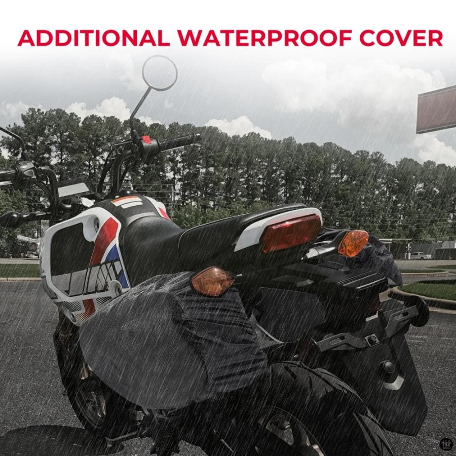 2こ バイクサドルバッグ 2 個 15L サイドパニアバッグホンダ GROM バイク