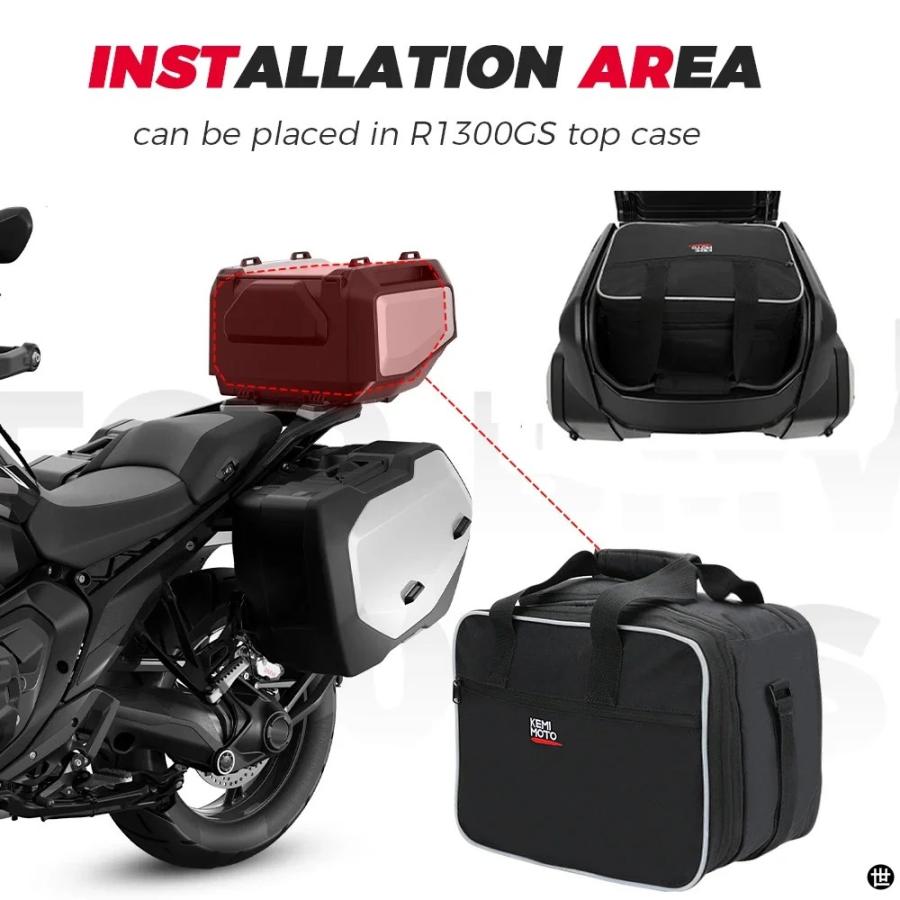 BMW R1300GS 2023 2024 バイクスーツケースインナーバッグツールキット 