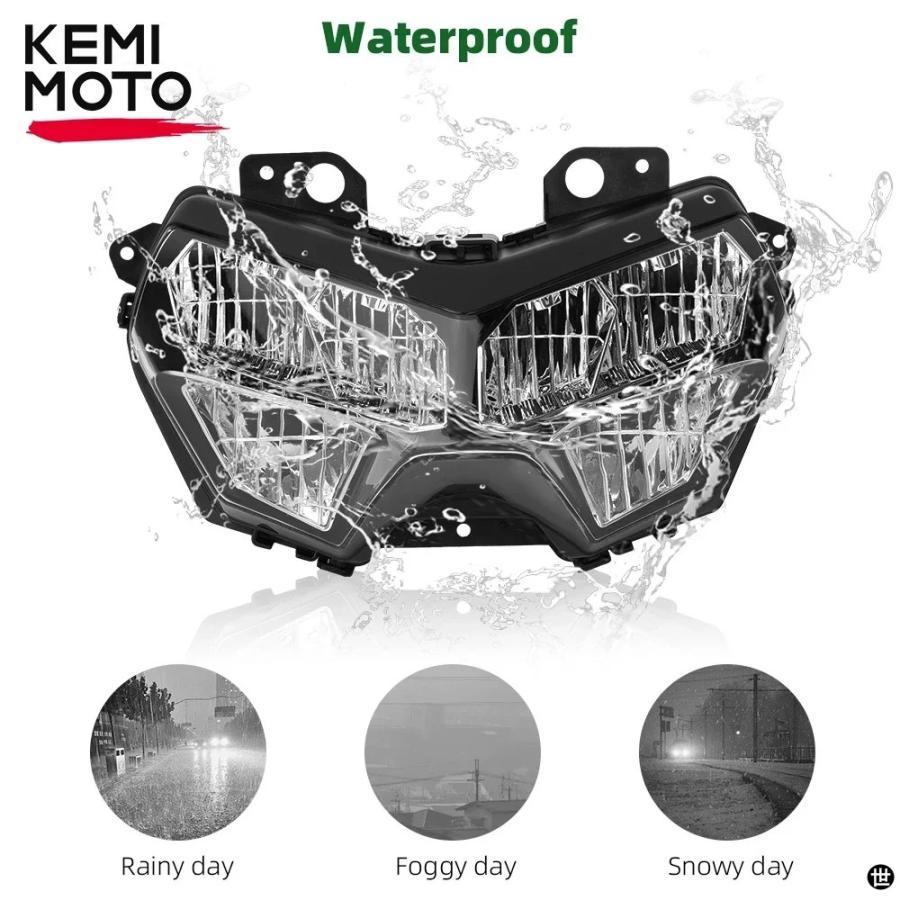 2020-23 カワサキ Z900 バイク LED フロントヘッドライトヘッドランプアセンブリ ZR900 ヘッドライトアクセサリーの画像