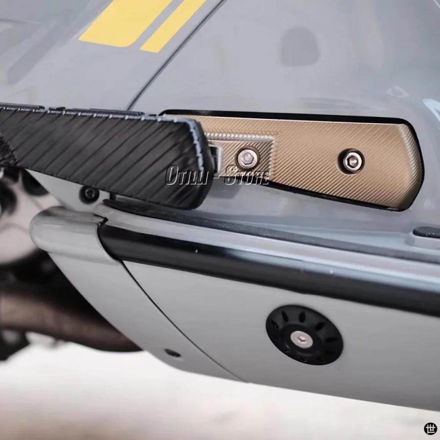 バイクピリオンシートリアフットレストフットペグ拡張フットペグ 