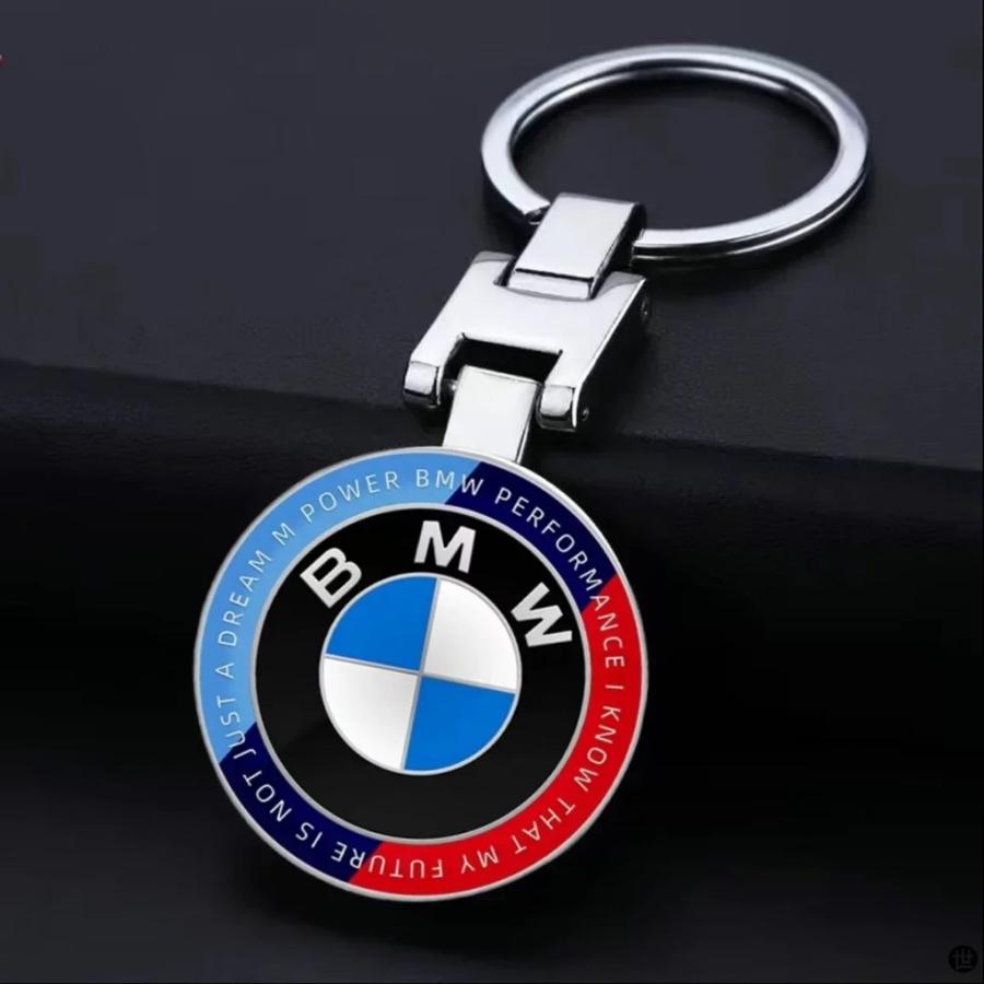 2024 50 周年新ロゴ BMW エンブレム高級キーホルダー X1 X2 X3 X4 X5