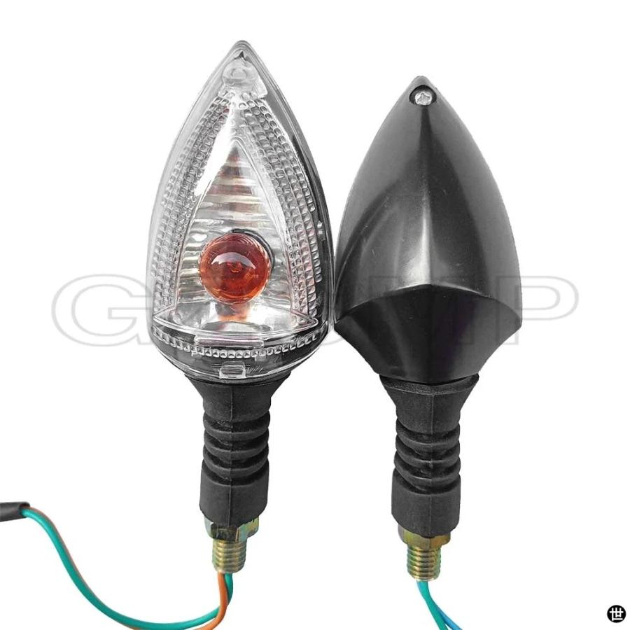 ウインカーキット オートバイの方向指示灯インジケーターランプレンズ