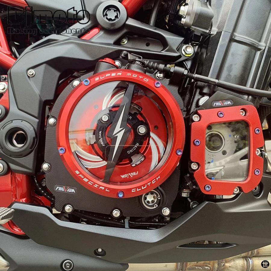 エンジンレーシングクリアクラッチカバー カワサキ Z900RS ZR900 Z900