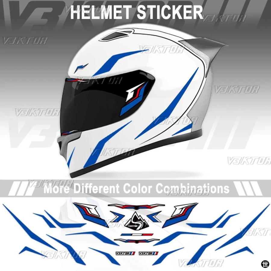 警察グッズ　警備用ヘルメットデカールステッカー バイクヘルメットステッカー反射フルフェイスヘルメットデカール
