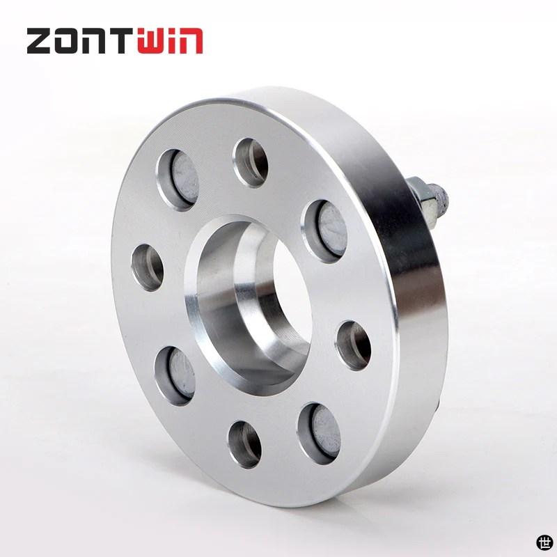 2ピース PCD 5X108 CB=65.1 67.1MM ホイールスペーサーアダプター