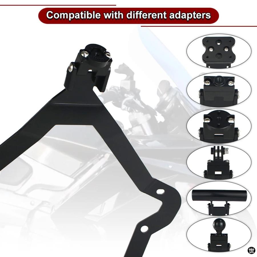 ヤマハ FJR1300 2013-2023 2024 FJR 1300 電話スタンドホルダー