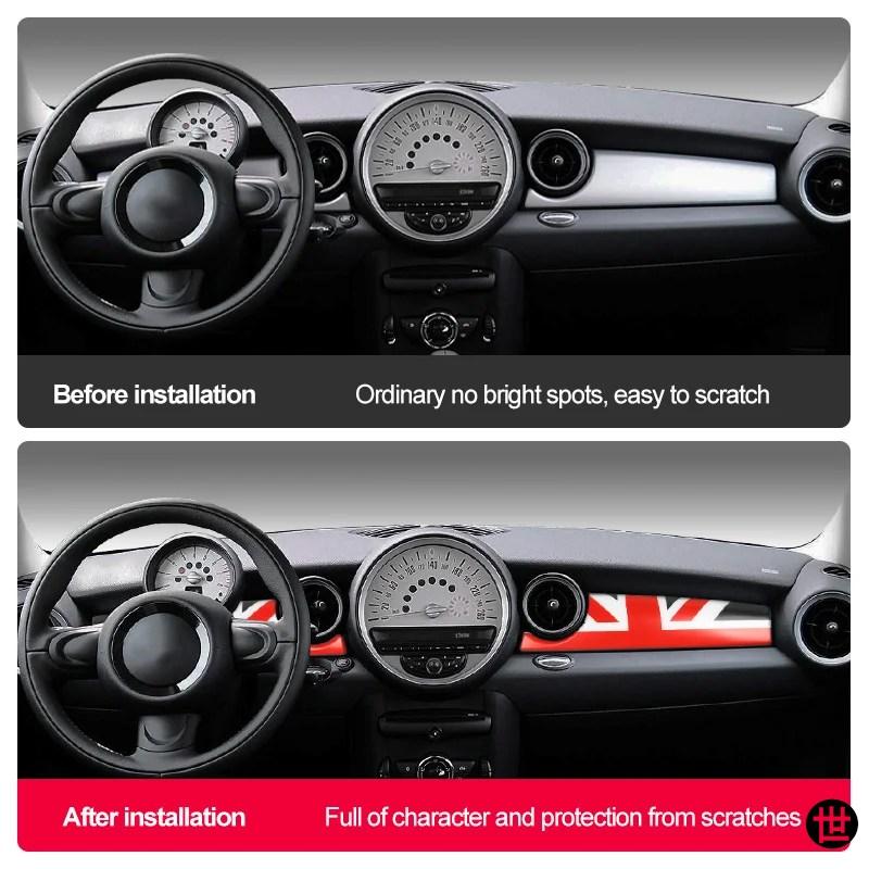 ミニクラブマンR55 R56用センターコントロールダッシュボードパネル