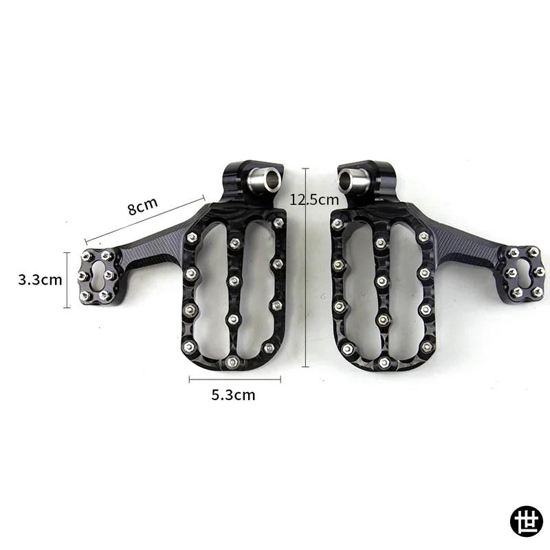 バイク用汎用フットレストペグ バイク用ダートピットバイク用