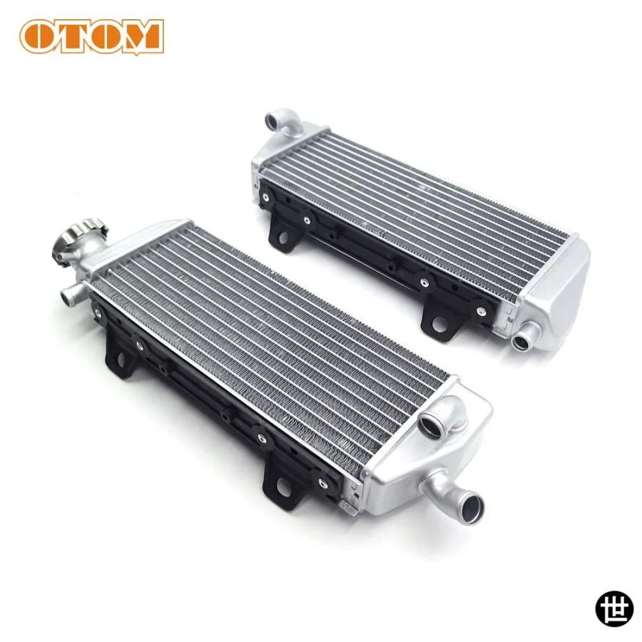 OTOM バイクアクセサリー 冷却ラジエーター ウォータータンク KTM EXC