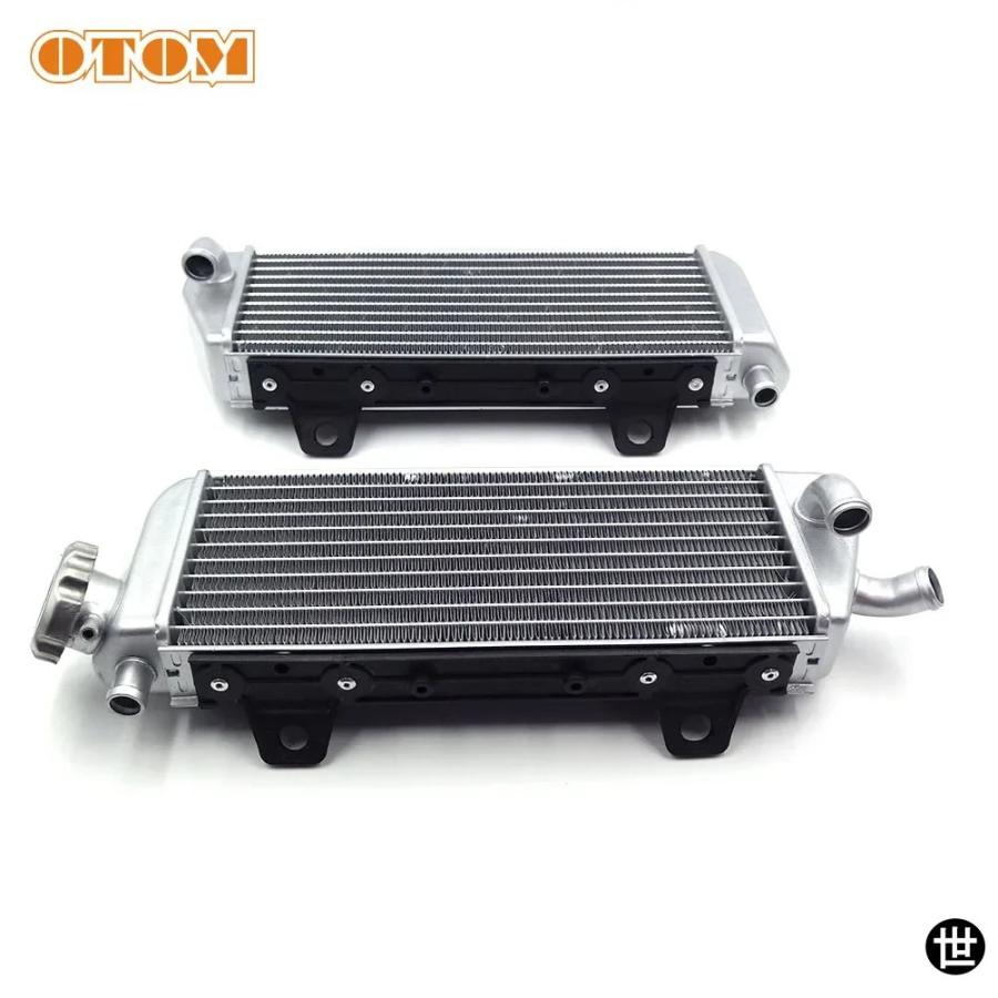 OTOM バイクアクセサリー 冷却ラジエーター ウォータータンク KTM EXC