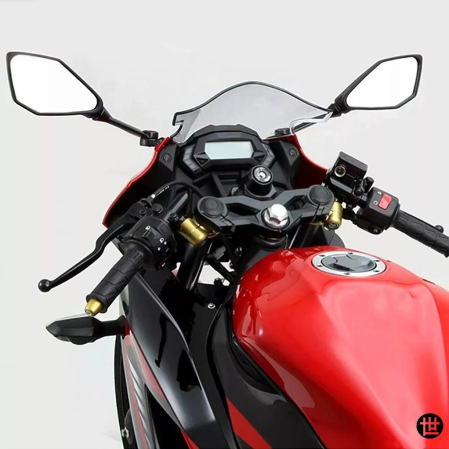 2013 Ninja250 バックミラー カワサキ ニンジャ 250 250SL 300 ZX6R H2R 2013-2016 400 650 1000