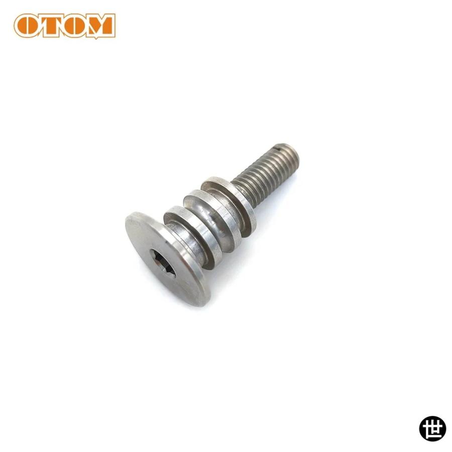 OTOM バイク リアブレーキペダルボルト ネジ ステンレス マウント