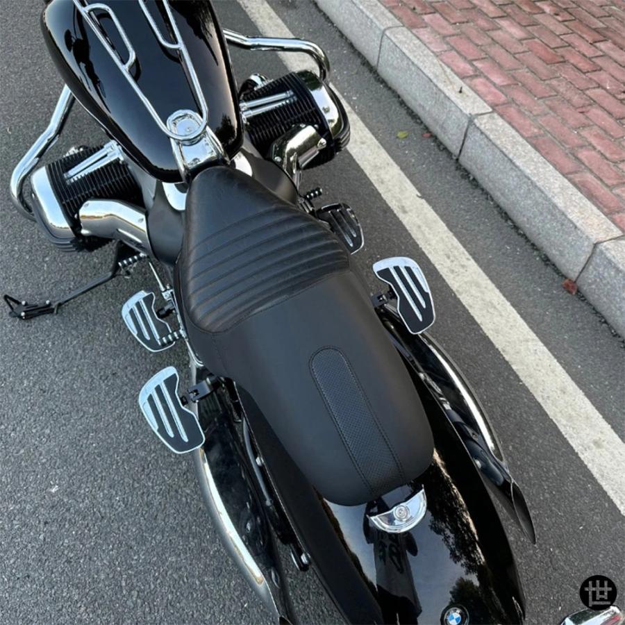 ワンピースローシートファストバックシートライダーサドルドライバーパッセンジャーピリオンBMW R 18 100年式R18クラシック2020-23適合の画像