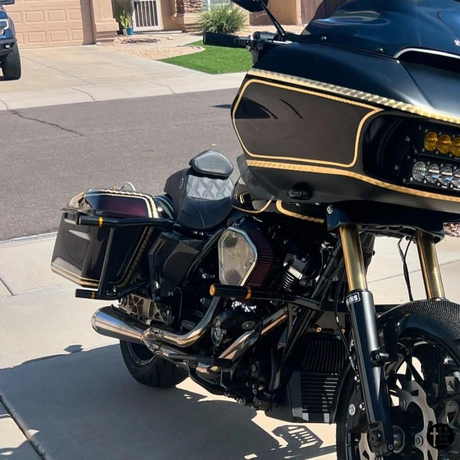 専用出品 バイク用サドルバッグガード クラッシュプロテクションバー ハーレー