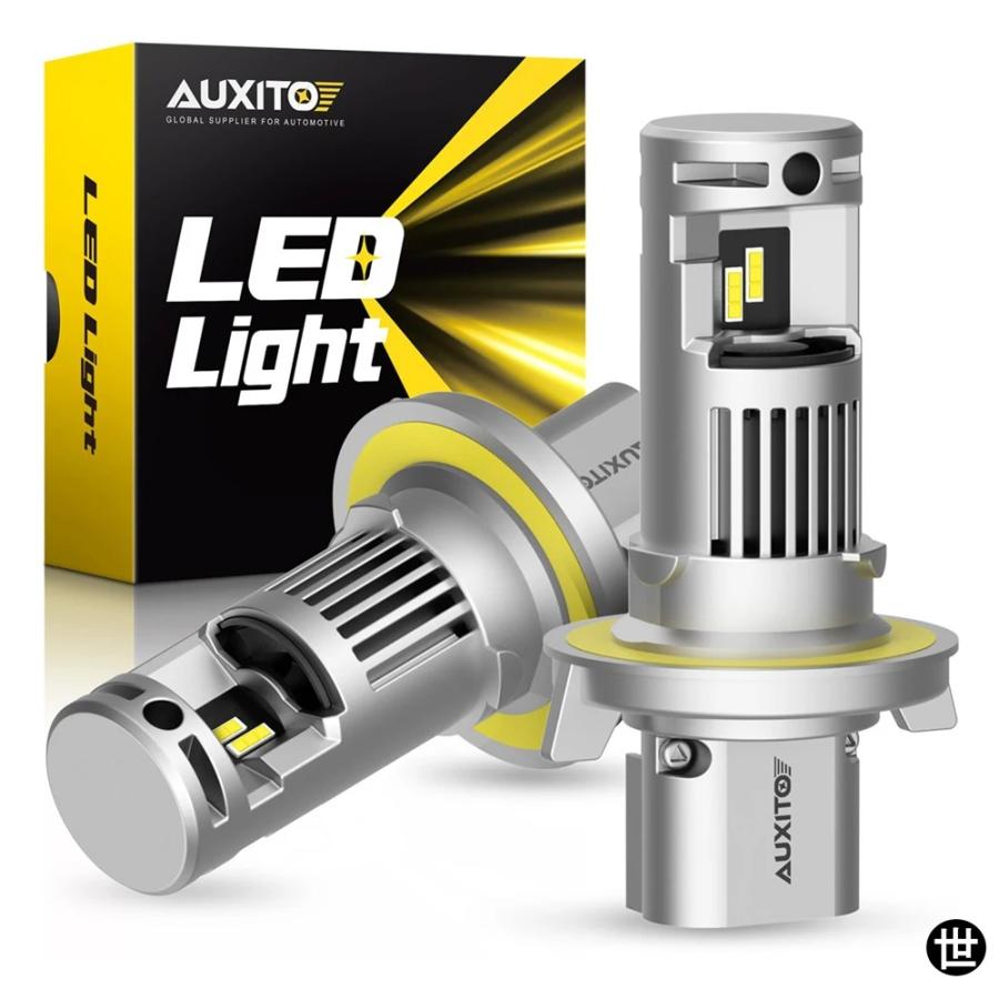 2個 20000LM H13 9008 LEDヘッドライトバルブ CANBUS 100W 6000K H7 